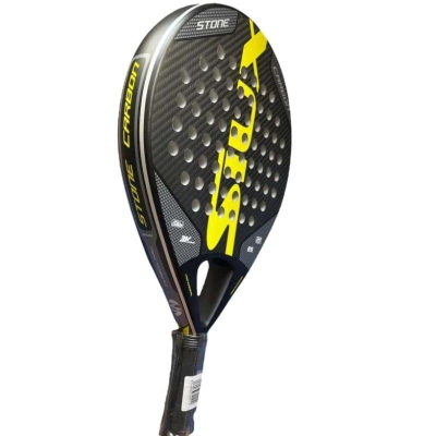 Pala de Pádel Siux Stone Carbon 3K/ Amarilla y Negra