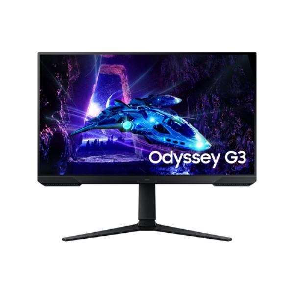 Monitor Gaming Samsung Odyssey G3 S27DG300EU/ 27'/ Full HD/ 1ms/ 180Hz/ VA/ Regulable en altura/ Negro