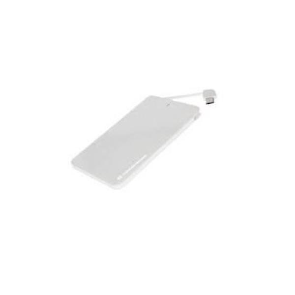 Kit 5 Unidades Powerbank Nortess 4.000mah Dual Conector Microusb / Iphone Color Blanco