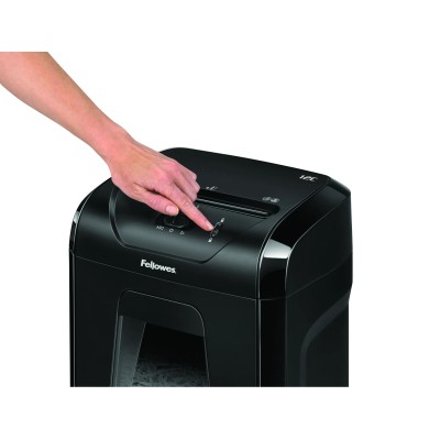 Destructora Fellowes 12C/ Corte en Partículas de 4 x 40mm/ Negra