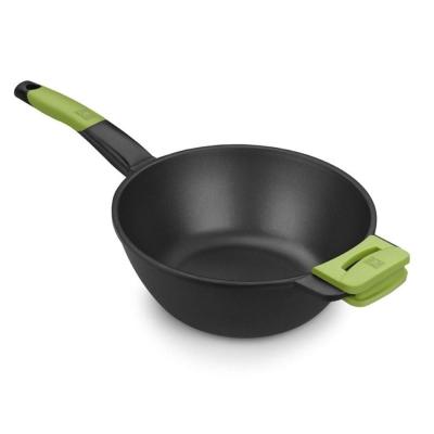 Sartén Bra Wok Prior/ Ø24cm/ Aluminio fundido/ Apta para