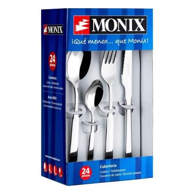 Pack 24 Cubiertos Monix M180973/ 6 Cucharas + 6 Tenedores + 6