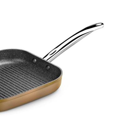 Grill Monix Copper/ Ø28cm/ Aluminio Forjado/ Apto para Inducción