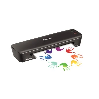 Plastificadora Fellowes Arc A4/ hasta A4 y 80 Micras/ Negra