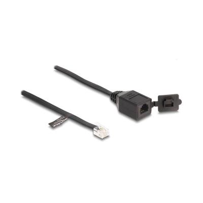 Delock cable rj12 macho a rj12 hembra con tapa