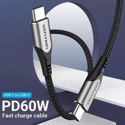 Cable USB 2.0 Tipo-C Vention TADHG/ USB Tipo-C Macho - USB