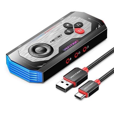 Tarjeta de Sonido Gaming con Amplificador Vention CVAB0/ USB