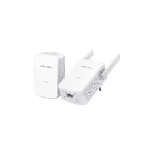 Homeplug Wifi Mercusys Mp510 Kit Wifi N 300mbps Con Puerto Ethernet Gigabit Kit Compuesto Por Emisor