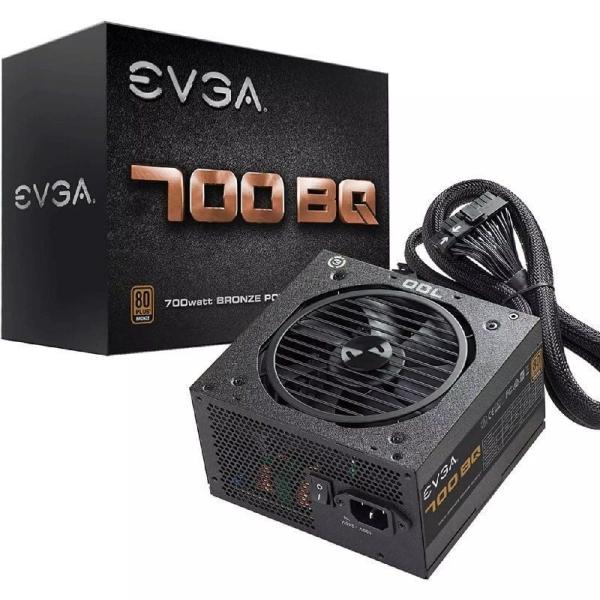 Fuente de Alimentación EVGA 700 BQ/ 700W/ Ventilador 12cm/ 80 Plus Bronze