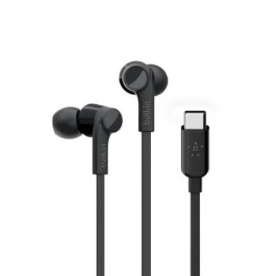 Headset Intrauditivo Usb-c Belkin G3h0002btblk Con Conector