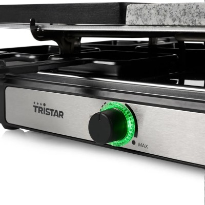 Parrilla y Raclette Tristar RA-2747/ 1400W/ Tamaño 2x 21*23cm