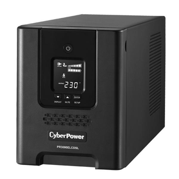 SAI Línea Interactiva Cyberpower PR3000ELCDSL/ 3000VA-2700W/ 9 Salidas/ Formato Torre