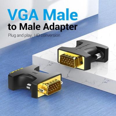 Adaptador Vention DDEB0/ VGA Macho - VGA Macho