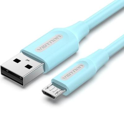 Cable USB 2.0 Vention COLSF/ USB Macho - MicroUSB Macho/ Hasta