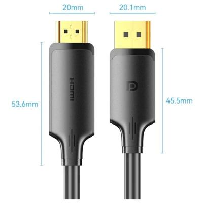 Cable Conversor Vention HFOBJ/ DisplayPort Macho - HDMI Macho/