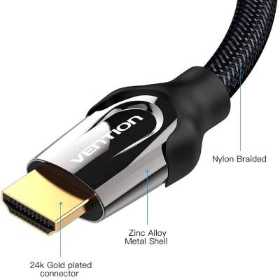 Cable HDMI 2.0 4K Vention VAA-B05-B500/ HDMI Macho - HDMI