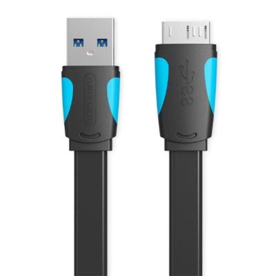 Cable USB 3.0 Vention VAS-A12-B200/ MicroUSB Macho - USB Macho/