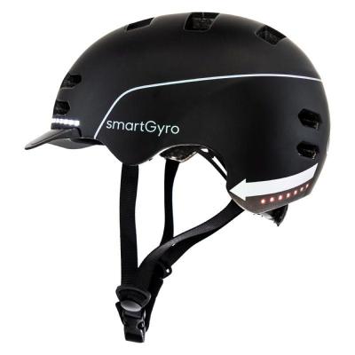 Casco para Adulto SmartGyro Helmet/ Tamaño L/ Negro