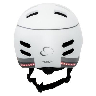 Casco para Adulto SmartGyro Helmet/ Tamaño L/ Blanco