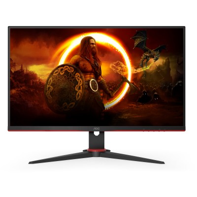 AOC Gaming Q27G2E/BK 27'/ QHD/ 1ms/ 144Hz/ VA/ Negro y Rojo