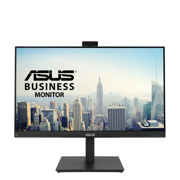 Monitor Profesional Asus BE279QSK 27'/ Full HD/ Webcam/ Multimedia/ Regulable en altura/ Negro