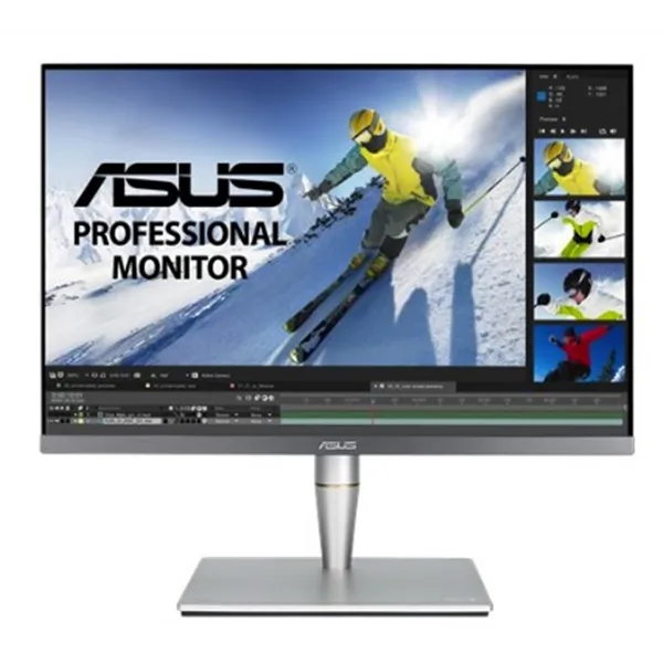 Monitor Profesional Asus Pro Art PA24AC 24.1'/ WUXGA/ Multimedia/ Regulable en altura/ Plata y Negro