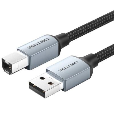 Cable USB 2.0 Impresora Vention CTTHI/ USB Tipo-B Macho - USB