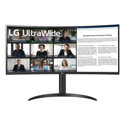 Monitor Profesional Ultrapanorámico Curvo LG 34WR55QK-B 34'/