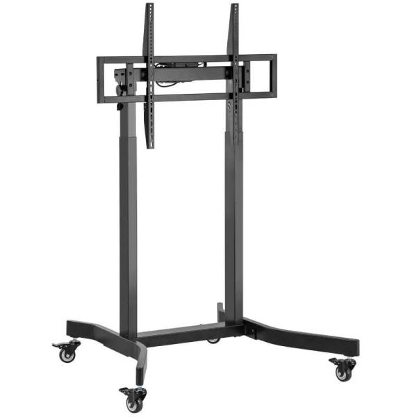 Soporte de Suelo Motorizado con Ruedas Aisens FTF100E-271 para TV de 55-100'/ hasta 120kg