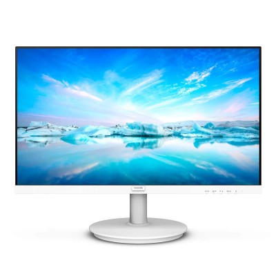 Monitor Philips 241V8AW 23.8'/ Full HD/ Multimedia/ Blanco