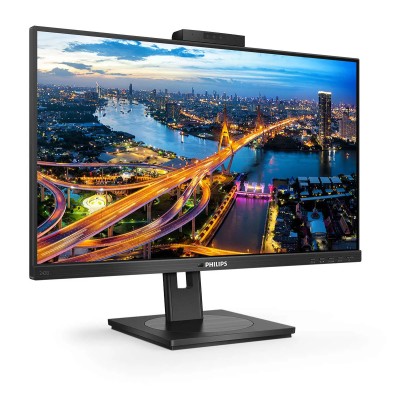 Monitor Profesional Philips 242B1H 23.8'/ Full HD/ Webcam/