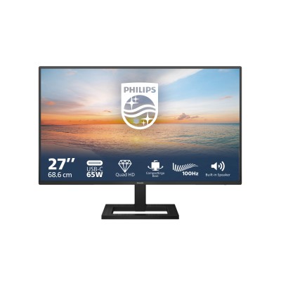 Monitor Profesional Philips 27E1N1600AE 27'/ QHD/ Multimedia/