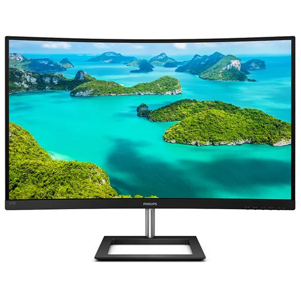 Monitor Profesional Curvo Philips E-Line 325E1C 31.5'/ QHD/ Negro