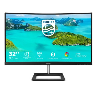 Monitor Profesional Curvo Philips E-Line 325E1C 31.5'/ QHD/