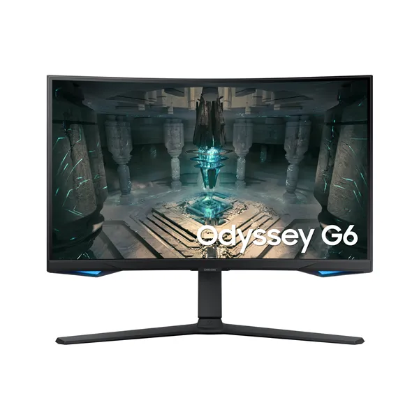 Smart Monitor Gaming Curvo Samsung Odyssey G6 S27BG650EU 27'/ QHD/ 1ms/ 240Hz/ VA/ Regulable en altura/ Smart TV/ Multimedia/ Ne