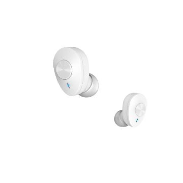 Auricular Intrauditivo Bluetooth Hama Freedom Buddy Tws Bateria 16h Microfono Y Asistente Color Blanco