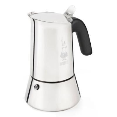 Cafetera Italiana Bialetti Venus 2 Tz De Acero Inoxidable Con