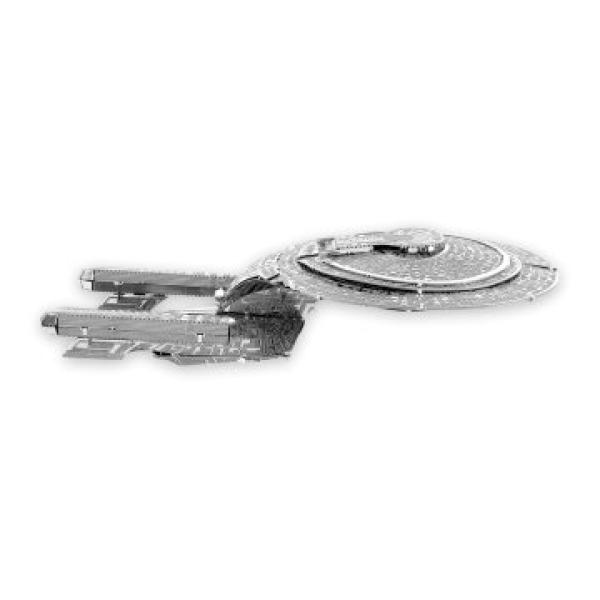 Maqueta 3d Metal Fascinations U.s.s. Enterprise Montaje Sin Pegamento Ni Soldadura Maquetas 3d