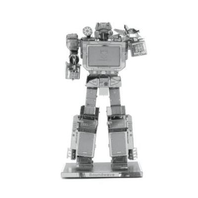 Maqueta 3d Metal Fascinations Soundwave Montaje Sin Pegamento