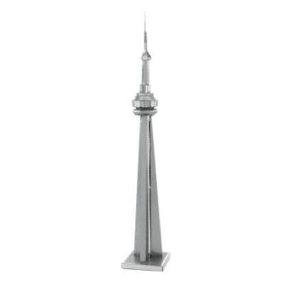 Maqueta 3d Metal Fascinations Cn Tower Montaje Sin Pegamento Ni