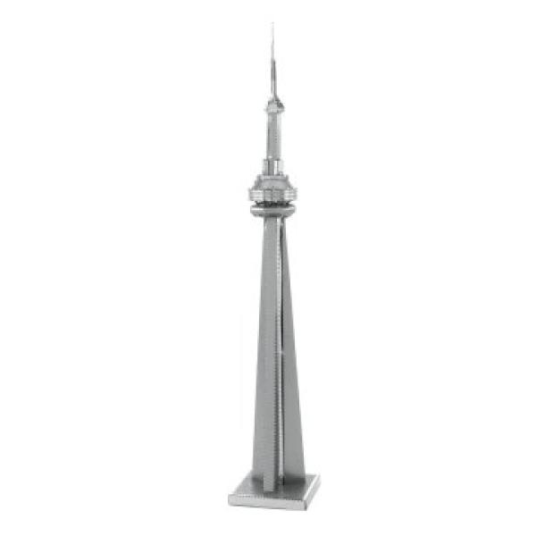 Maqueta 3d Metal Fascinations Cn Tower Montaje Sin Pegamento Ni Soldadura Maquetas 3d