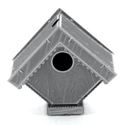 Maqueta 3d Metal Fascinations Bird House Montaje Sin Pegamento