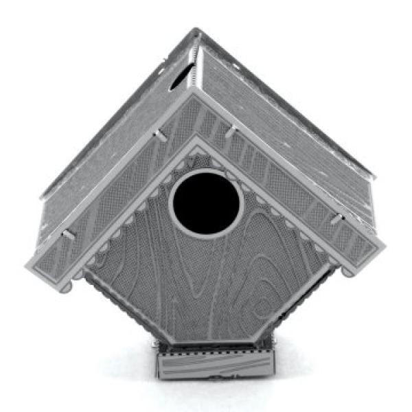 Maqueta 3d Metal Fascinations Bird House Montaje Sin Pegamento Ni Soldadura Maquetas 3d