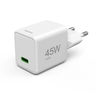 Cargador De Pared Hama Super Mini 1xusb-c Gan 45w Quick Charge