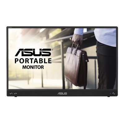 Monitor Portátil Asus ZenScreen MB16ACV 15.6'/ Full HD/ Negro