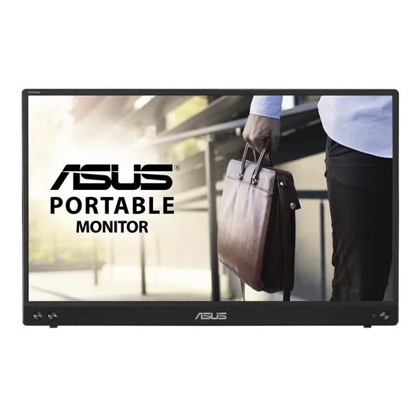 Monitor Portátil Asus ZenScreen MB16ACV 15.6'/ Full HD/ Negro