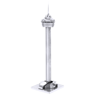 Maqueta 3d Metal Fascinations Tower Of The Americas Montaje Sin