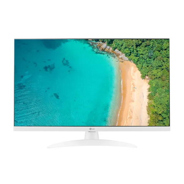 Monitor/Televisor LG 27TQ615S-WZ 27'/ Full HD/ Multimedia/ SmartTV/ Blanco