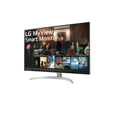 Smart Monitor LG 32SQ700S-W 31.5'/ 4K/ Smart TV/ Multimedia/