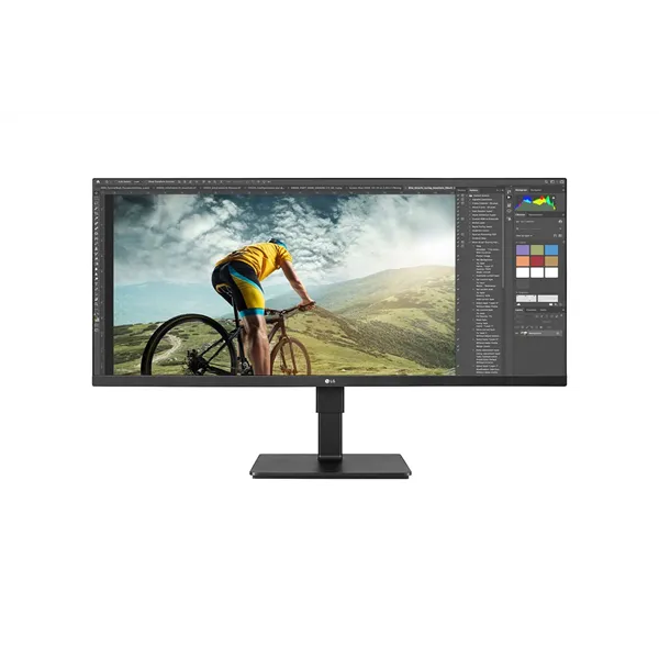 Monitor Profesional Ultrapanorámico LG 34BN670P-B 34'/ WFHD/ Multimedia/ Regulable en altura/ Negro